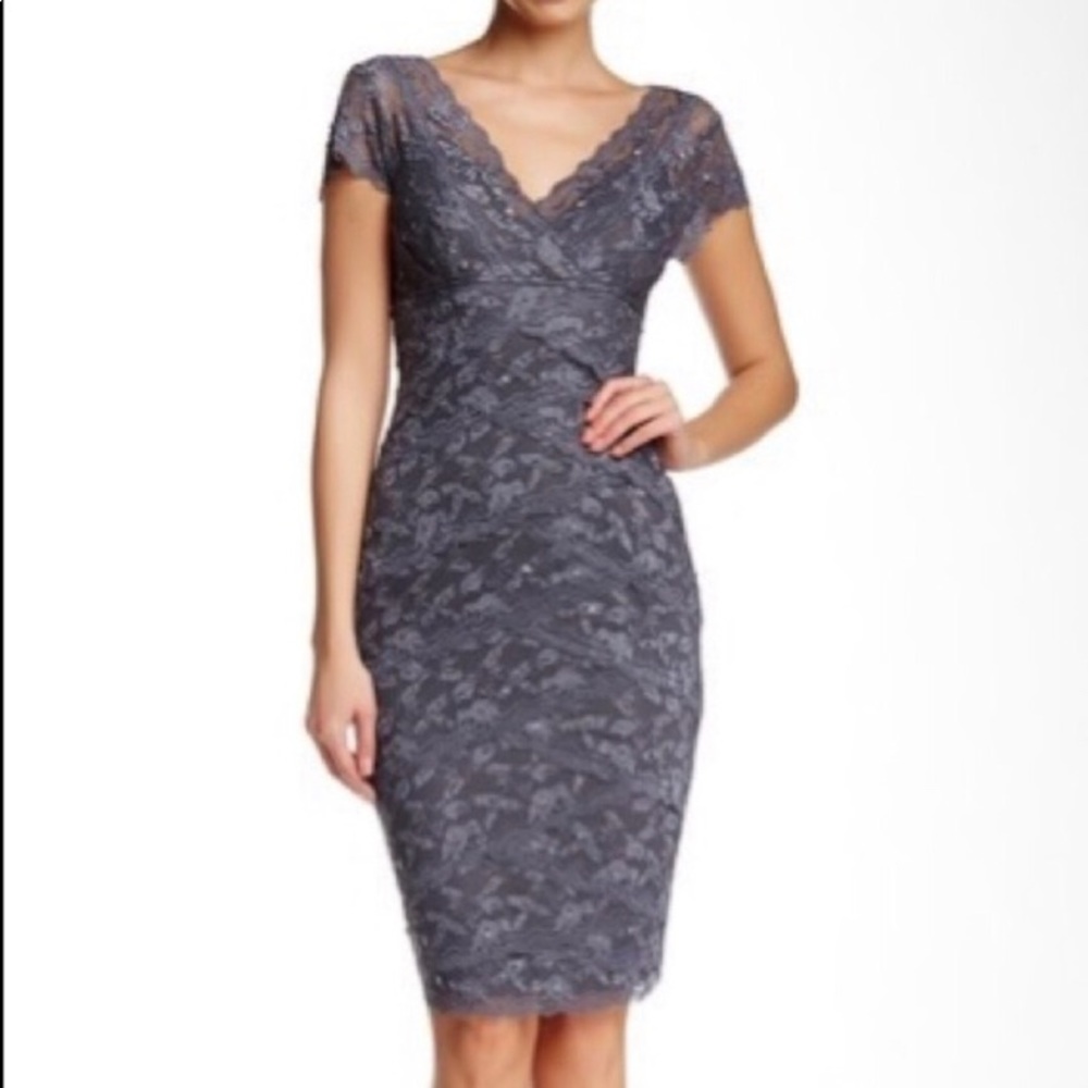Marina Lace Dress, Petite Size 14